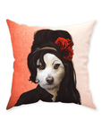 'Amy Doghouse' Personalized Pet Throw Pillow