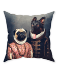 'Duke and Archduchess' Personalized 2 Pet Throw Pillow