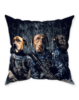 'The Navy Veterans' Personalized 3 Pet Throw Pillow