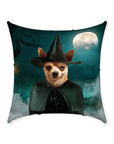 'The Witch' Personalized Pet Throw Pillow