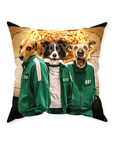 'Squid Paws' Personalized 3 Pet Throw Pillow