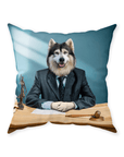 'The Lawyer' Personalized Pet Throw Pillow