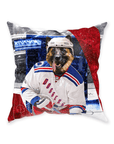 'New York Doggers' Personalized Pet Throw Pillow