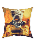 'Barking Bad' Personalized Pet Throw Pillow