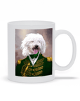 'The Green Admiral' Personalized Pet Mug