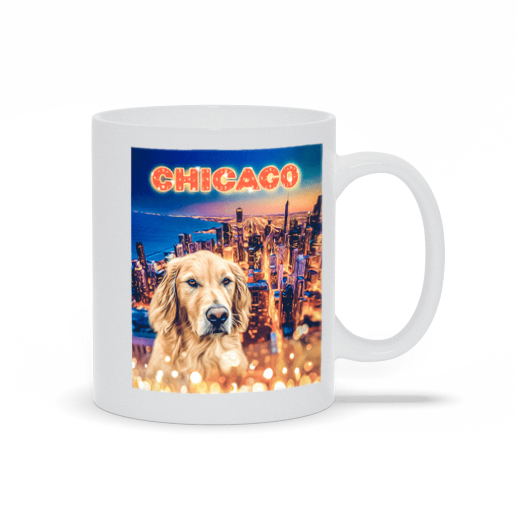 Taza personalizada para mascotas &#39;Doggos Of Chicago&#39;
