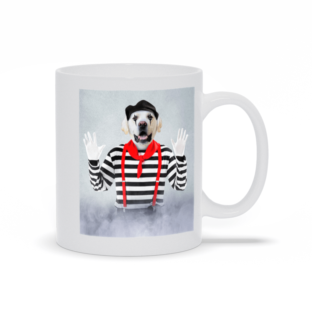 &#39;The Mime&#39; Personalized Pet Mug
