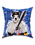 'New York Yankers' Personalized Pet Throw Pillow