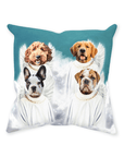 '4 Angels' Personalized 4 Pet Throw Pillow