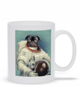 Taza personalizada para mascotas El astronauta