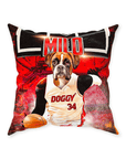 'Doggo Heat' Personalized Pet Throw Pillow