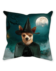 'The Witch' Personalized Pet Throw Pillow