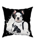 'Storm Woofer' Personalized Pet Throw Pillow
