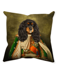 'Prince Doggenheim' Personalized Pet Throw Pillow