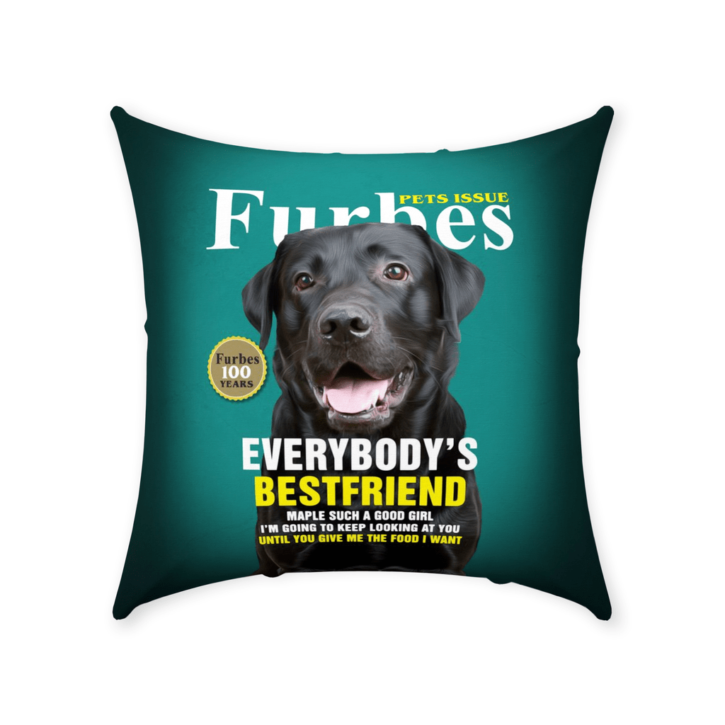 &#39;Furbes&#39; Personalized Pet Throw Pillow