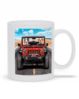'The Yeep Cruisers' Personalized 2 Pet Mug