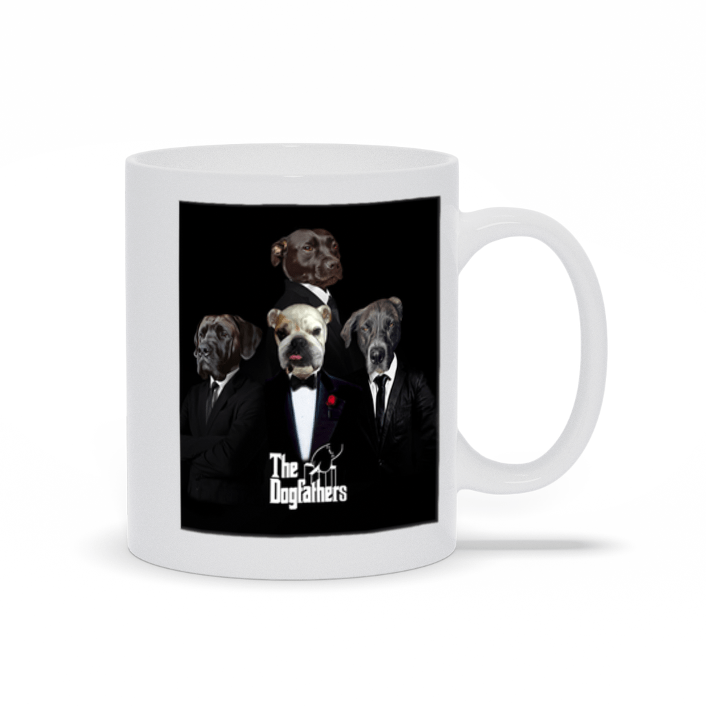 &#39;The Dogfathers&#39; Personalized 4 Pet Mug
