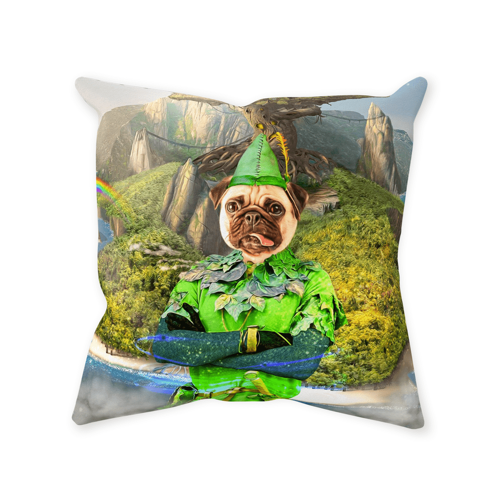 &#39;Peter Paw&#39; Personalized Pet Throw Pillow