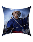 'The Swordsman' Personalized Pet Throw Pillow