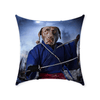 'The Swordsman' Personalized Pet Throw Pillow