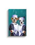 'The Nurses' Personalized 2 Pet Canvas