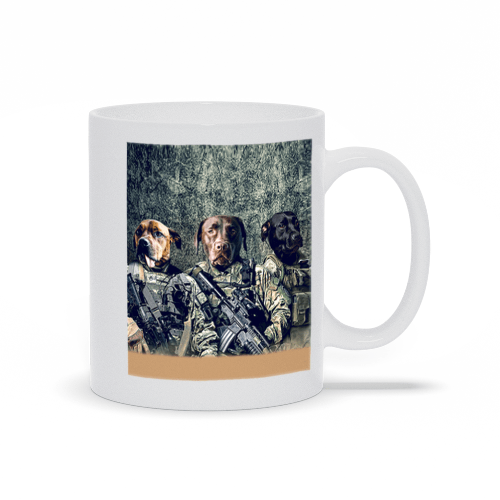 &#39;The Army Veterans&#39; Custom 3 Pet Mug