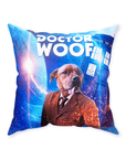 'Dr. Woof (Male)' Personalized Pet Throw Pillow