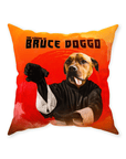 'Bruce Doggo' Personalized Pet Throw Pillow