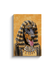 'The Pharaoh' Personalized Pet Canvas