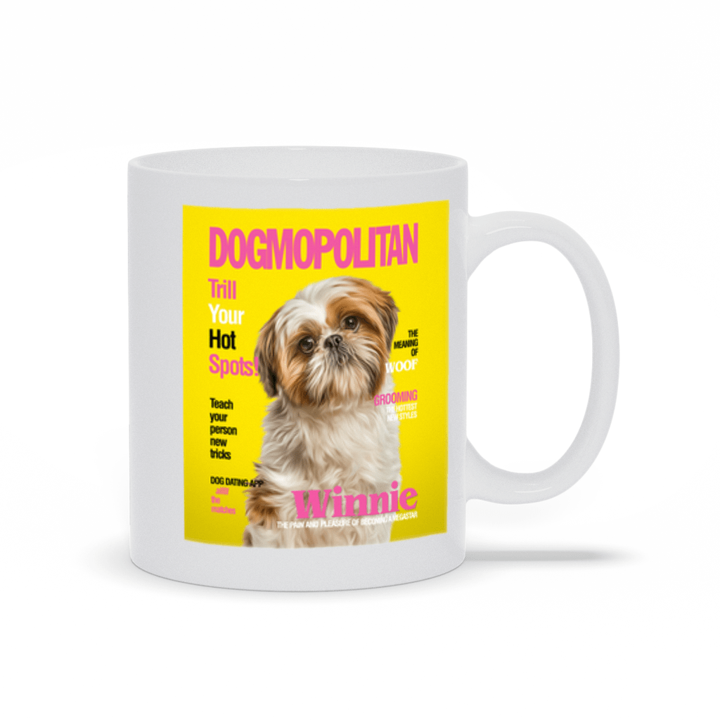 Taza personalizada para mascotas &#39;Dogmopolitan&#39;