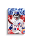 'Chicago Cubdogs' Personalized Pet Canvas