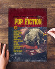 Rompecabezas personalizado para mascotas 'Pup Fiction'