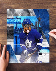 'Toronto Maple Woofs' Personalized Pet Puzzle