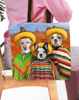 Bolsa Tote Personalizada para 3 Mascotas '3 Amigos'