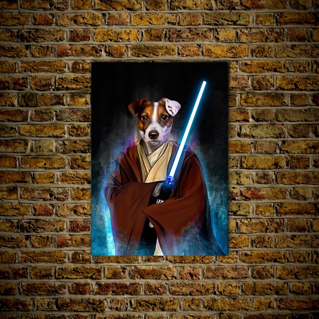 &#39;Doggo-Jedi&#39; Personalized Dog Poster