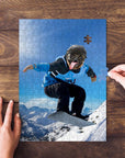 Puzzle personalizado para mascotas 'El snowboarder'