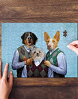 'Step Doggos' Personalized 3 Pet Puzzle