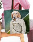 'Tennis Player' Personalized Tote Bag