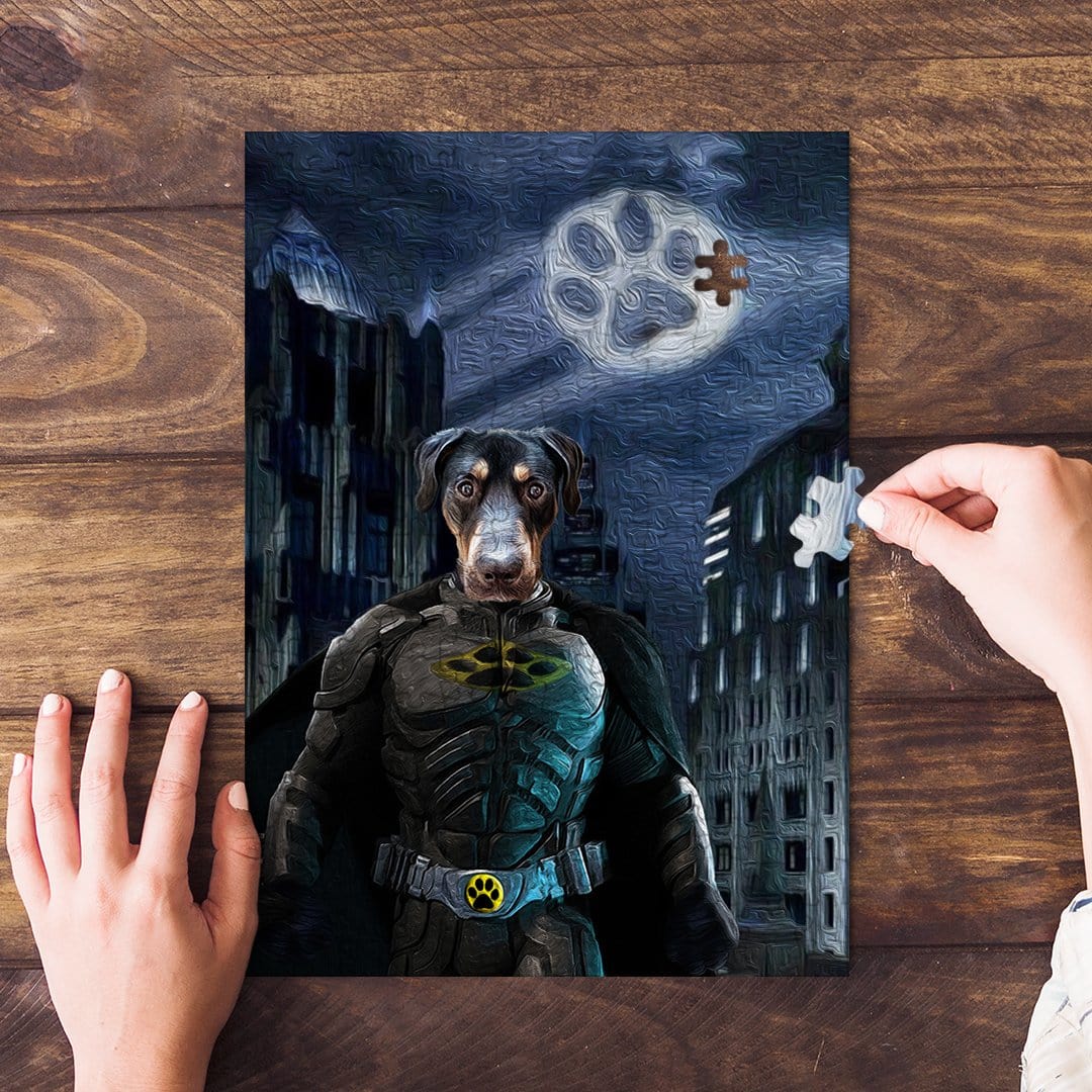 &#39;The Batdog&#39; Personalized Pet Puzzle