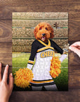 'The Cheerleader' Personalized Pet Puzzle