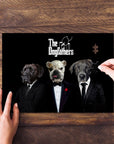 'The Dogfathers' Personalized 3 Pet Puzzle
