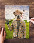 'The Farmer' Personalized Pet Puzzle