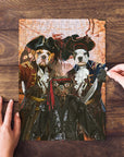 'The Pirates' Personalized 3 Pet Puzzle