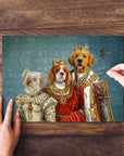 'The Royal Family' Personalized 3 Pet Puzzle