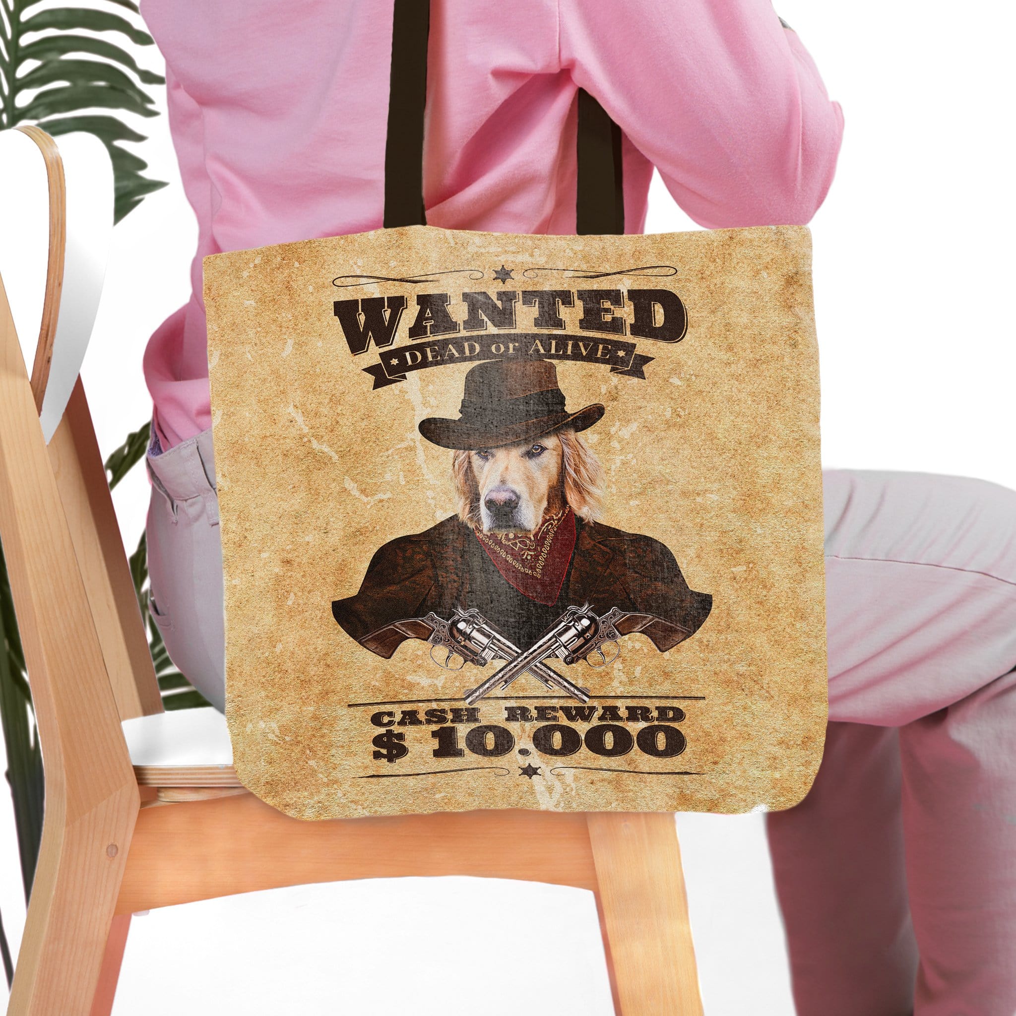'The Wanted' Personalized Tote Bag
