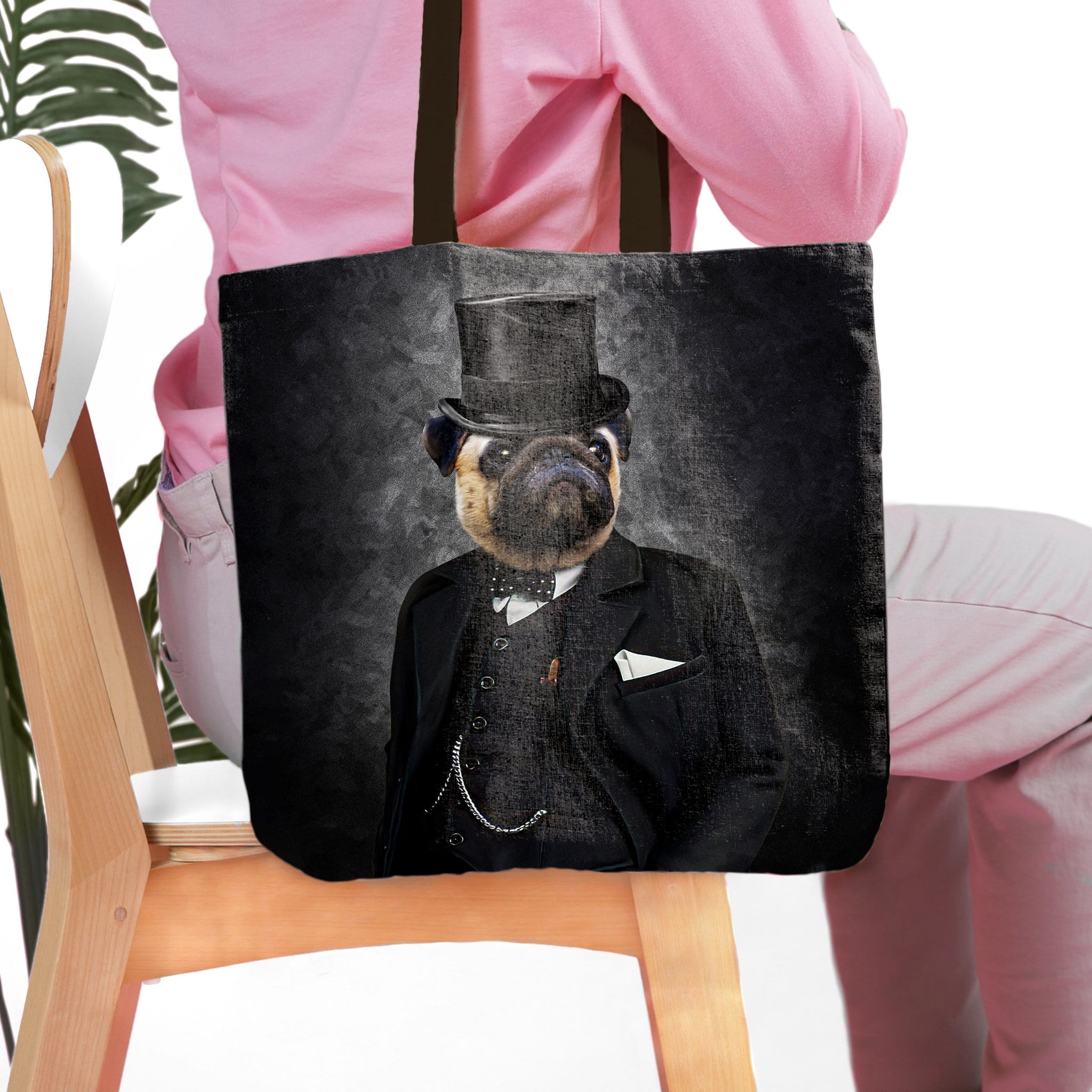 &#39;The Winston&#39; Personalized Tote Bag