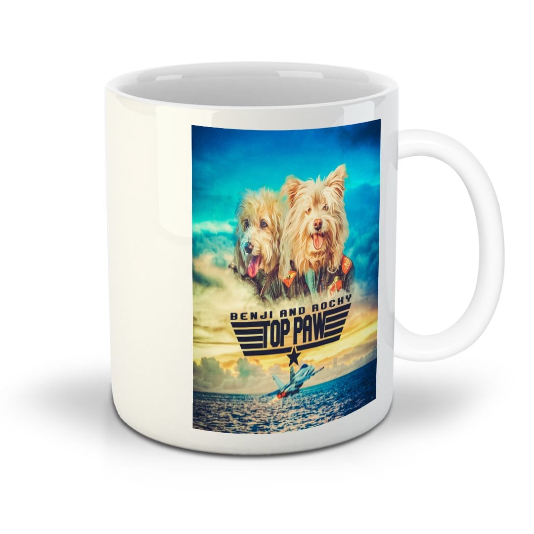 Top Paw: Personalized 2 Pet Mug