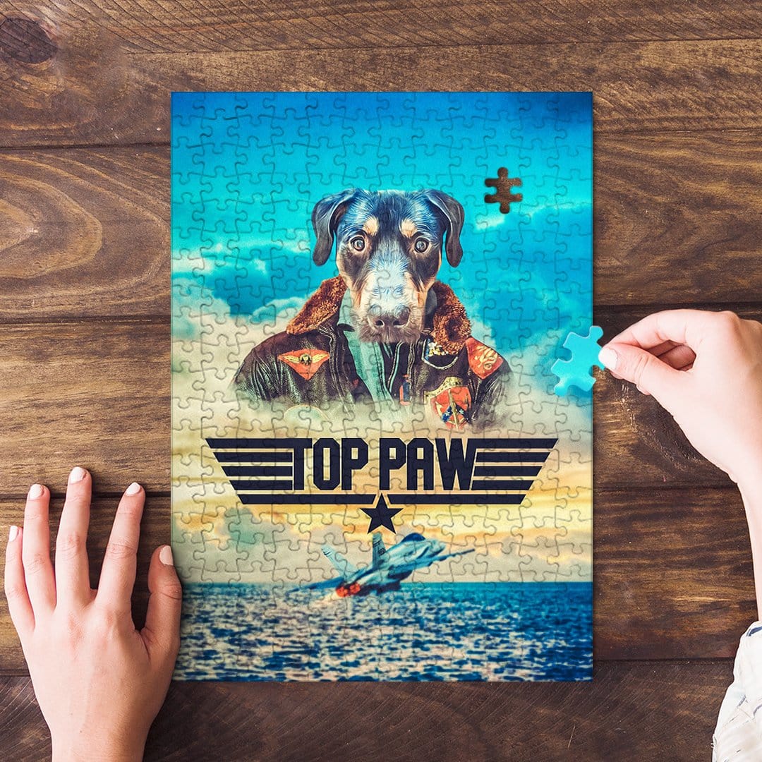 &#39;Top Paw&#39; Personalized Pet Puzzle