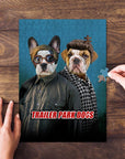 'Trailer Park Dogs 2' Personalized 2 Pet Puzzle