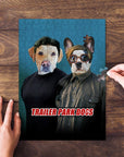 'Trailer Park Dogs' Personalized 2 Pet Puzzle